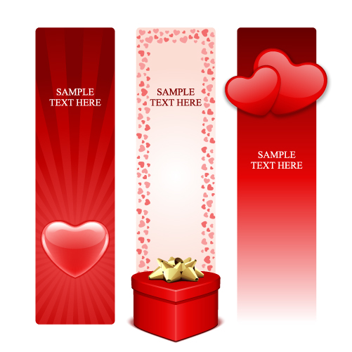free vector Practical elements of vector 1 valentine day